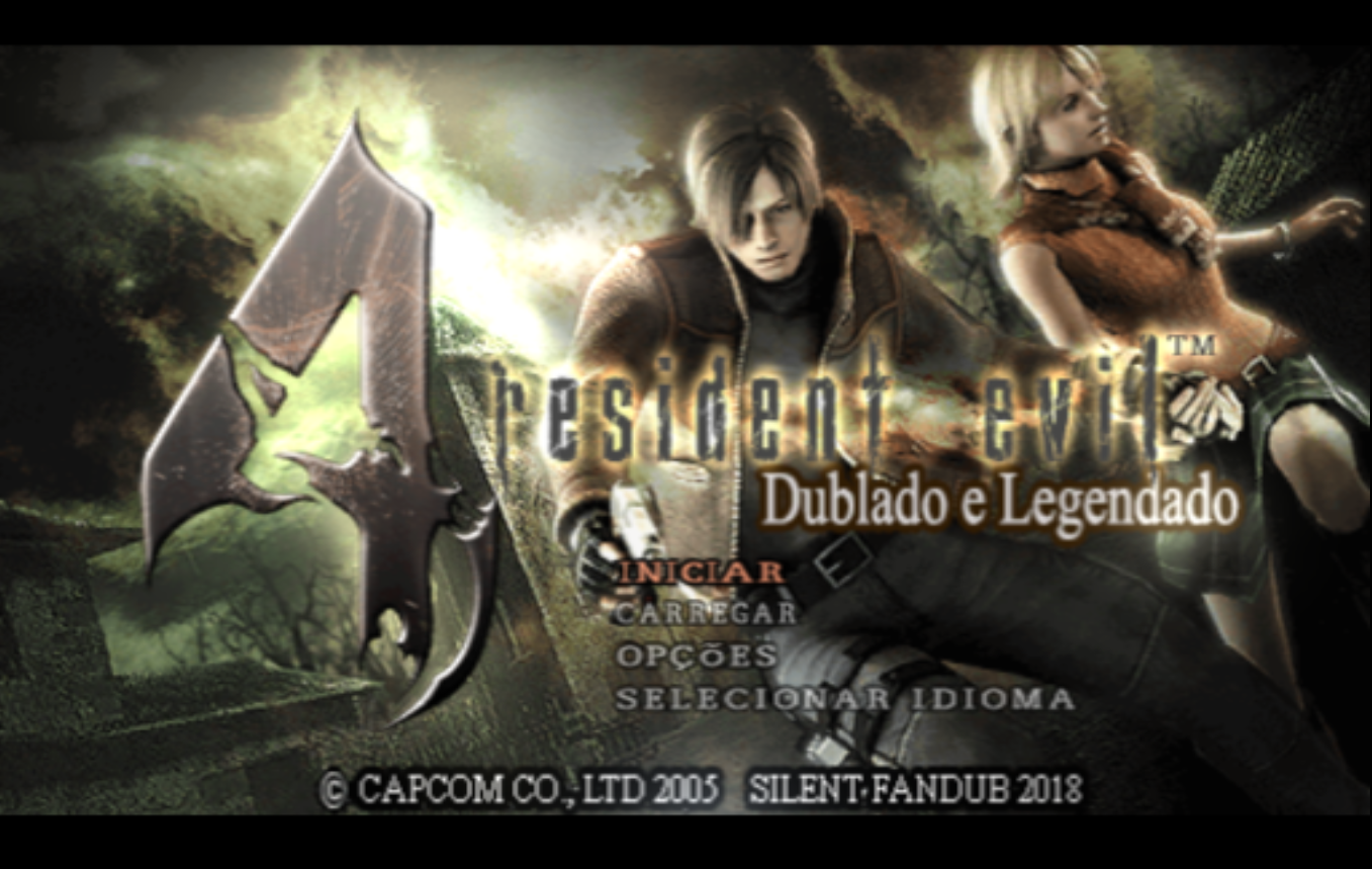 Patch - Resident Evil 4 Dublado e Legendado - PS2